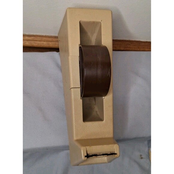 VINTAGE 3M SCOTCH C-25 COMMERCIAL WEIGHTED TAPE DISPENSER - Picture 3 of 6